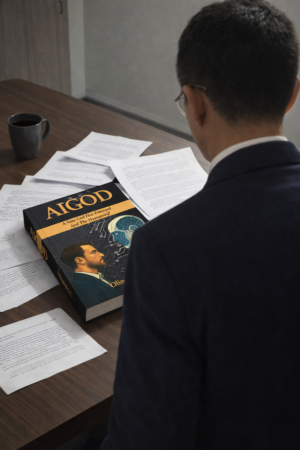 Behind AIGOD: writing about the next god